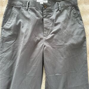 2 pair of Amazon Essentials Men's Charcoal Gray Chino Pants 36x31 Never worn cla